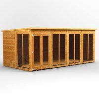 16 x 8 Power Pent Summerhouse