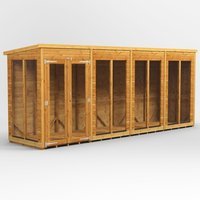 16 x 4 Power Pent Summerhouse