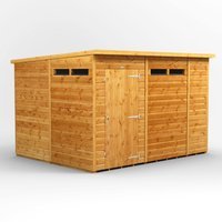 10 x 8 Power Pent Security Shed