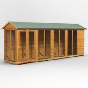 18 x 4 Power Apex Summerhouse