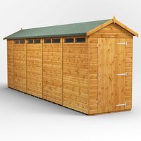 18 x 4 Power Apex Security Shed