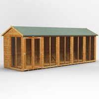20 x 6 Power Apex Summerhouse