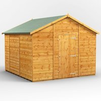 10 x 10 Power Apex Windowless Shed