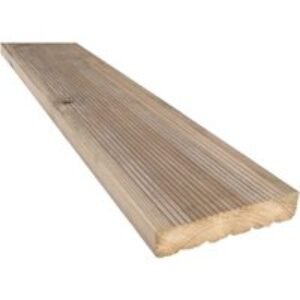 Treated Timber Decking Board 35mm x 148mm x 4.8m (Finished Size 32mm x 144mm x 4.8m)