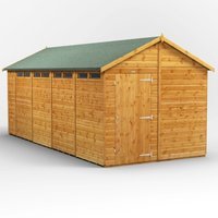 18 x 8 Power Apex Security Shed