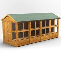 16 x 6 Power Apex Potting Shed