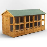14 x 6 Power Apex Potting Shed