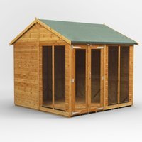 8 x 8 Power Apex Summerhouse