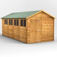 18 x 8 Power Overlap Apex Shed