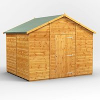 8 x 10 Power Apex Windowless Shed