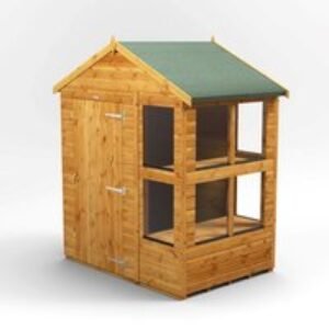 4 x 6 Power Apex Potting Shed