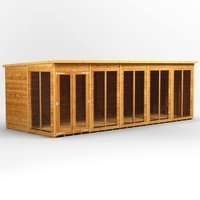 20 x 8 Power Pent Summerhouse