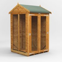 4 x 4 Power Apex Summerhouse