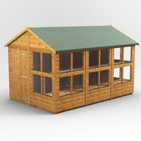 12 x 8 Power Apex Potting Shed