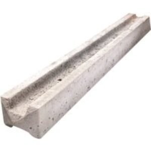 2440mm x 109mm x 94mm Supreme Concrete Intermediate Slotted Fence Post