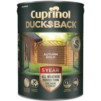 Cuprinol Ducksback 5L Autumn Gold