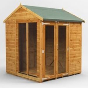 6 x 6 Power Apex Summerhouse