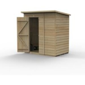 Beckwood 6x4 Pent Shed No Windows Installed
