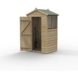 Beckwood 4x3 Apex Shed 2 WindowsInstalled