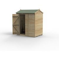 Beckwood 6×4 Reverse Apex Shed No WindowsInstalled