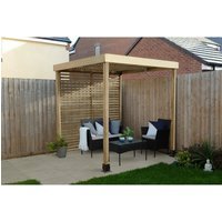Forest Garden Modular Pergola Plus 2 Panels 2045 x 1970 x 1970mm