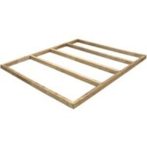 Shed Base 7ft x 7ft Installed