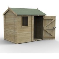 Timberdale 8 x 6 Reverse Apex Shed - Installed