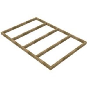 Shed Base 7ft x 5ft Installed
