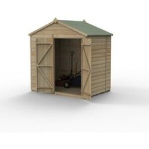 Beckwood 7x5 Apex Shed No Windows Double Door