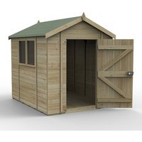 Timberdale 8 x 6 Apex Shed - Installed
