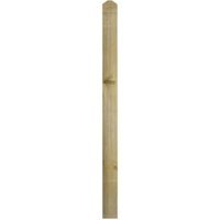 Square Patrice Decking Newel 82mm x 82mm x 1195mm