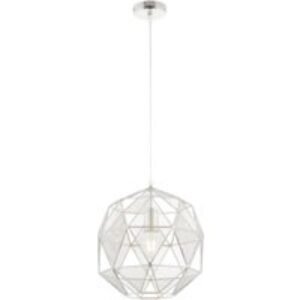 Endon Hex Pendant Light Chrome Plated
