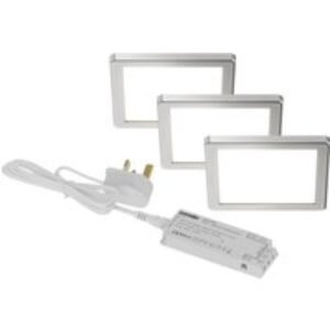 Sensio SE11090N3 Plaza Under Cabinet 3 Light Kit Natural White
