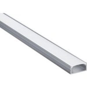 Sensio SE981120 Fino Surface Mounted Profile Aluminium with Mounting Brackets & End Caps 100cm