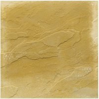 Bradstone Peak Riven Buff Paving Slab 600mm x 600mm x 35mm