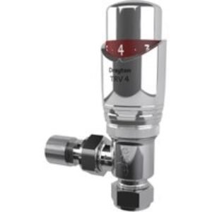 Drayton Chrome Angled TRV4 15mm