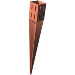 Metpost Wedge Grip Drive Fence Support Spike 75mm x 75mm x 600mm 1106