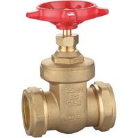 Brass Gate Valve Wheel Head 35mm BS5154