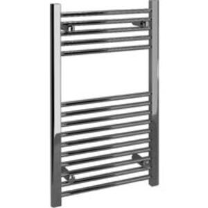 Straight Chrome Towel Rail 800mm x 500mm
