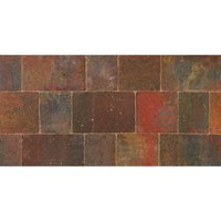 Bradstone Woburn Original Concrete Block Paving Autumn 200mm x 134mm x 50mm