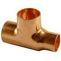 End Feed One End Branch Reduced Tee 22mm x 15mm x 22mm