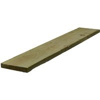 22mm x 100mm x 3.0m Sawn Softwood Carcassing Treated Green