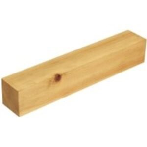 50mm x 50mm x 2.4m Redwood Planed Timber Finished Size 44mm x 44mm