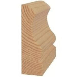 Redwood Ogee Architrave 5th 25 x 75 x 2100mm Finished Size 20 x 69mm
