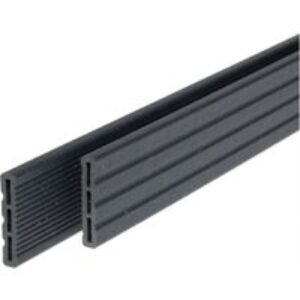 UPM ProFi Cover Strip Stone Grey 12 mm x 66 mm x 4000 mm