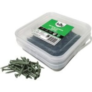 4Trade 200 x Decking Screws Green 5mm x 75mm