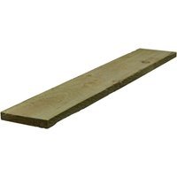 22mm x 100mm x 4.8m Sawn Softwood Carcassing Treated Green