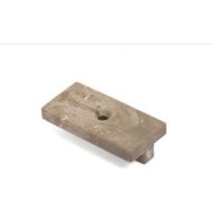 UPM ProFi T-Clip Silver Green 1 Hole Box 100