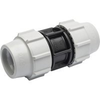 Plasson Mechanical Straight Coupler 25 mm 7010DD0 Pack 10