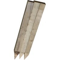 Pointed Timber Peg Sawn and Treated 47mm x 50mm x 600mm